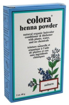 Colora Henna Powder Hair Color Auburn 2 Ounce Pack of 2