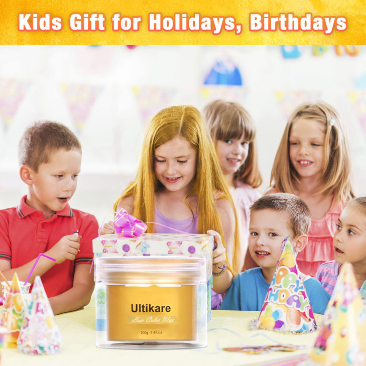 Hair Wax Color Blonde Ultikare Blonde Hair Dye Temporary for Color Treated Hair Natural Styling Instant kids Mud Cream G
