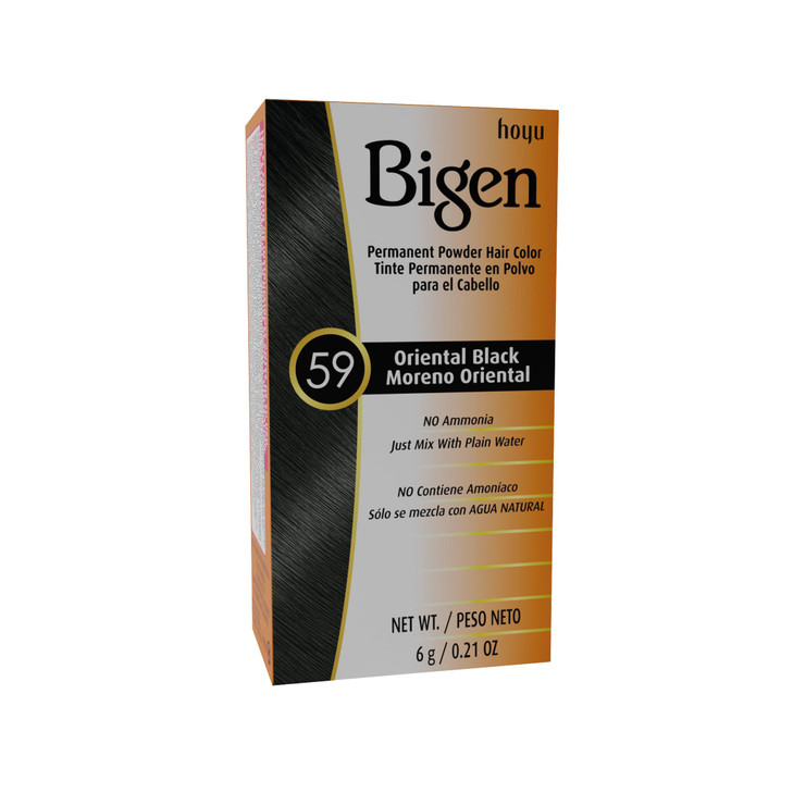 59 Oriental Black Bigen Permanent Powder 6 Pack