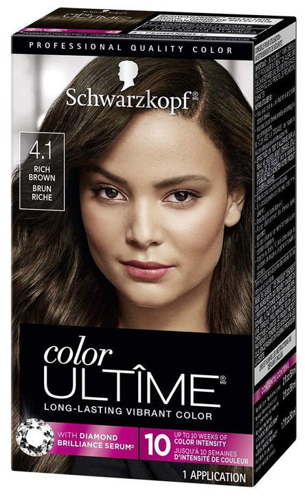 Schwarzkopf Color Ultime Hair Color Cream 41 Rich Brown