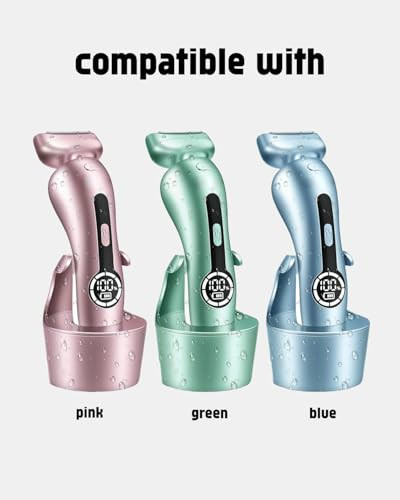 5V Charger Compatible with Akunbem Women Electric Shaver, USB Charging Cable for Akunbem Bikini Trimmer for Women, 1 Cleaning Brush, Power Cord 3.3ft