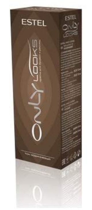 ESTEL ONLY LOOKS Professional Eyebrow Eyelash Tint Dye Brown