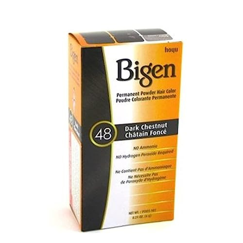 Bigen Powder Hair Color 48 Dark Chestnut 021oz 2 Pack