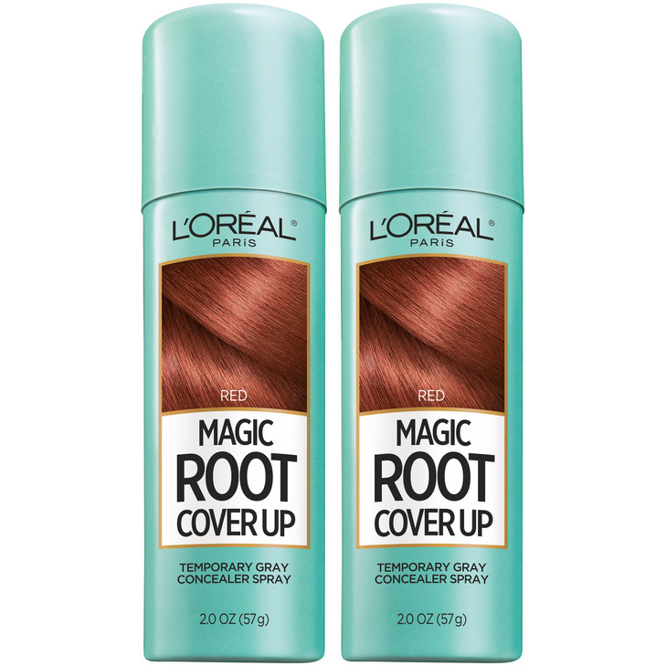 LOreal Paris Hair Color Root Cover Up Hair Dye Red 2 Ounce Pack of 2 Packaging May Vary