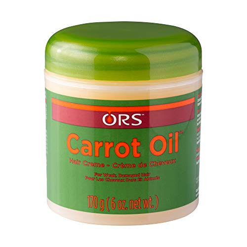 ORS Carrot Oil Hair Cream for Weak Damage Hair 6 Ounces
