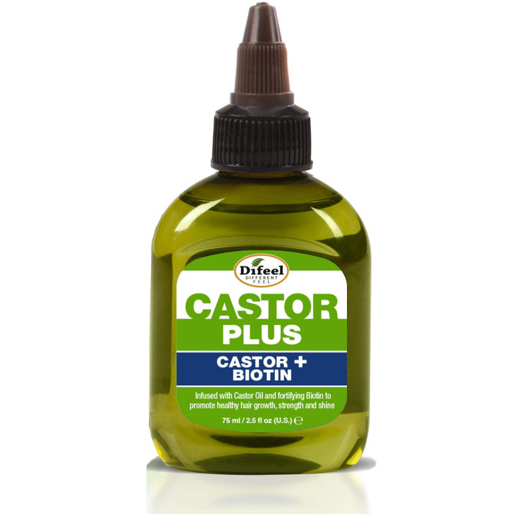 Difeel Premium Castor Plus Biotin MegaGrowth Premium Hair Oil 25 oz