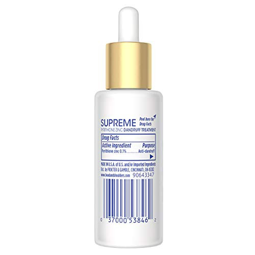 Head Shoulders Supreme with Argan Oil and Vitamin E Hydrating Scalp Serum Fresh 13 Fl Oz