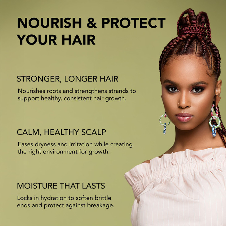 Dr Miracles Daily Moisturizing Gro Oil blended with Vitamins ADE Avocado and Aloe Vera Hair Growth Scalp Treatment Stren