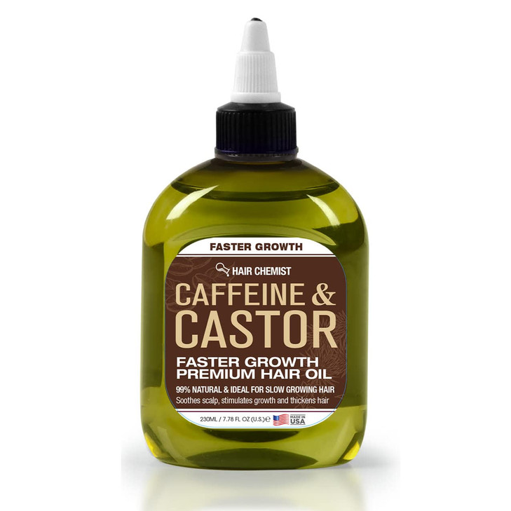 Hair Chemist Oil 71 oz Caffeine and Castor Faster Growth Hair Oil for Unisex Adult