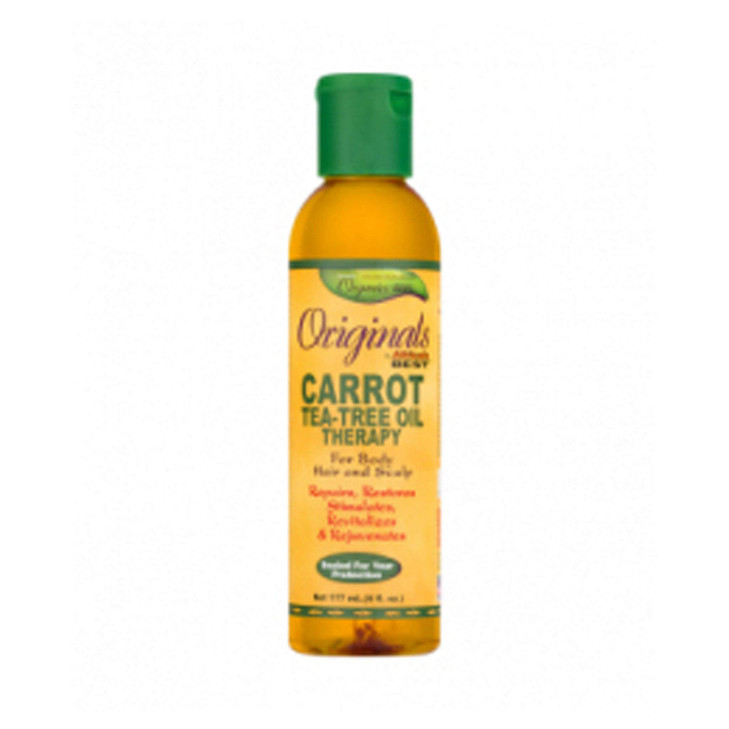 Africas Best Africas Orig Carrot Tea Tree Oil 177ml 6 Fl Oz