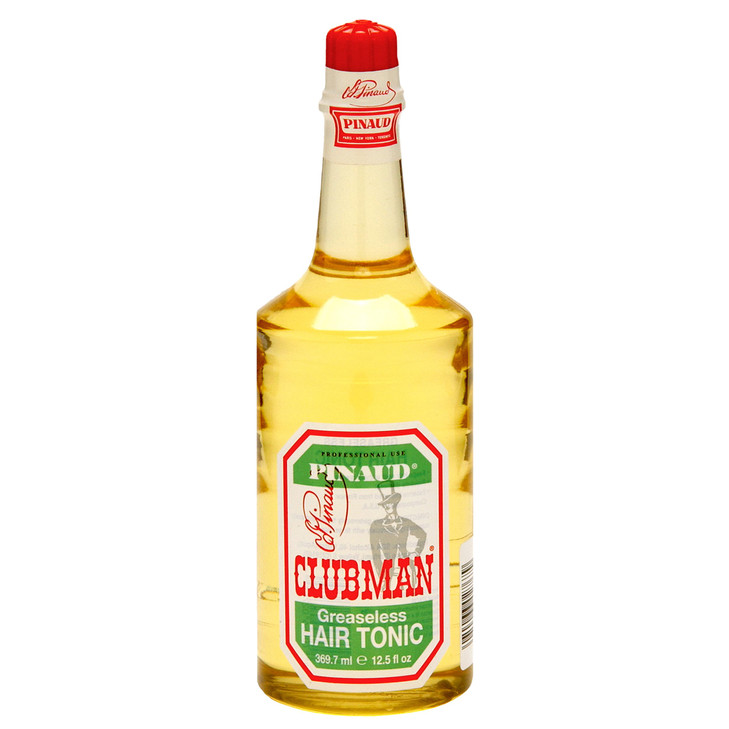 Clubman Pinaud Hair Tonic Classic Greaseless Mens Grooming Hair Tonic for Men Stimulates Scalp Revitalizes Hair Without