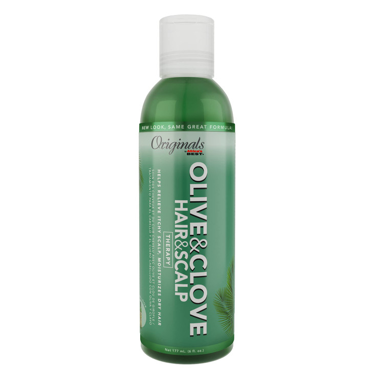 Originals by Africas Best Olive Clove Oil Therapy Natural Treatment That Helps Repair Dry Weak or Brittle Hair Scalp Dry