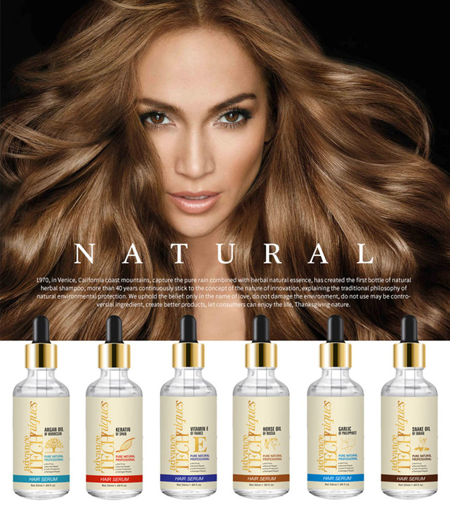 DISAAR Beauty Hair Serum Anti Frizz Nourish Damaged Repair Color Protection Pure Natural Professional Advance Techniques