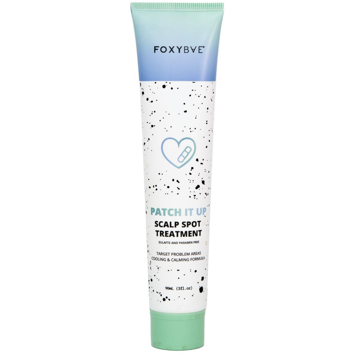 FoxyBae Scalp Spot Treatment for Dryness Itch with Tea Tree Oil Removes Unwanted Build Up Targets Problem Areas Cools Ca
