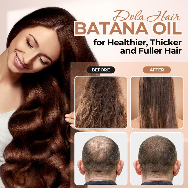 Pure Batana Butter Oil for Hair Growth 100 Natural Nourishes Damaged Hair Prevents Loss Conditions
