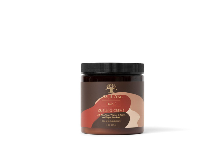 As I Am Curling Creme 8 ounce Classic Collection Lightweight Curl Coil Definer HiDefinition and Shine