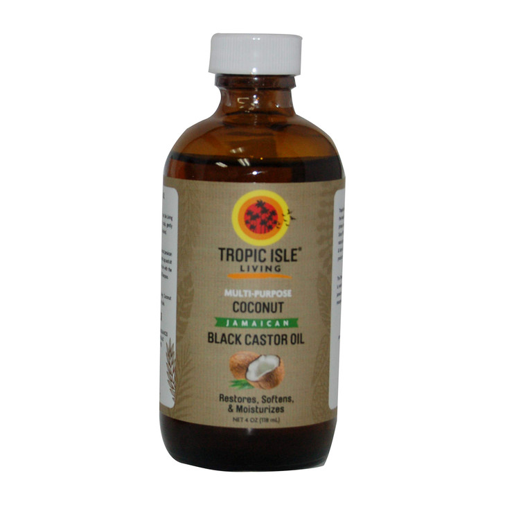 Tropic Isle Living Herbal Collection Jamaican Black Castor Oil Coconut