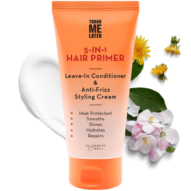 Elizabeth Mott Hair Oil for Frizzy Damaged Dry Hair Rosemary Lavender Thyme Jasmine Sage Chamomile Extract Deeply Nouris