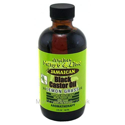 Jamaican Mango Lime Black Castor Oil Lemon Grass 4oz