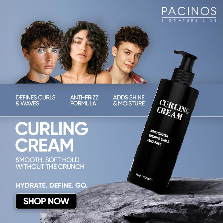 Pacinos Curling Cream All Day Cream For Curly Hair with Gentle Formula