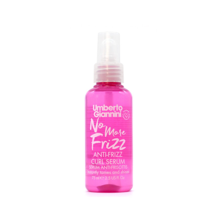 Umberto Giannini No More Frizz Curl Serum Vegan Cruelty Free AntiFrizz Serum for Curly or Wavy Hair 75 ml