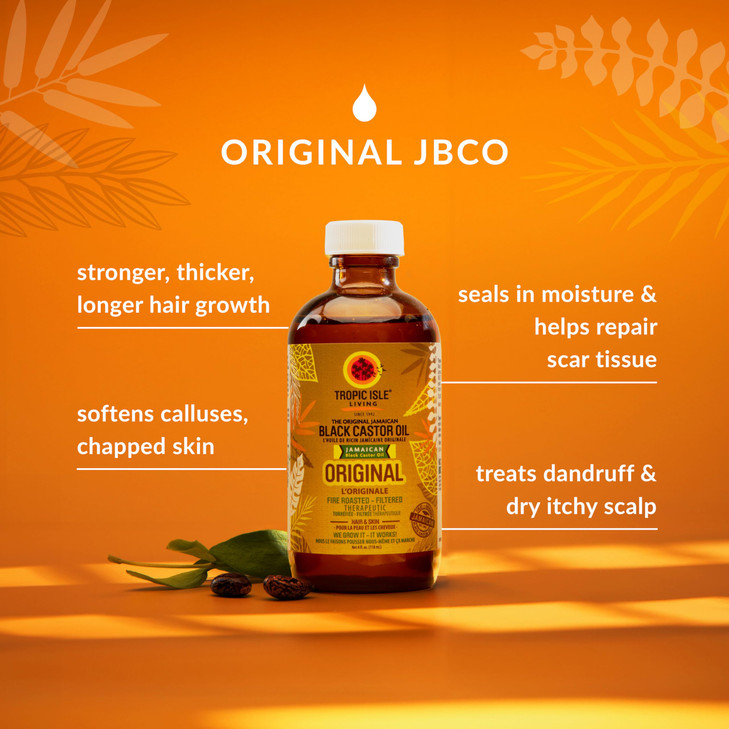 Jamaican Black Castor Oil 59ml Rich in Vitamin E Omega Fatty Acids and Minerals For Hair Growth Oil Skin Conditioning Ey