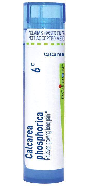 Boiron Calcarea Phosphorica 6C Homeopathic Medicine for Growing Pains - 80 Pellets