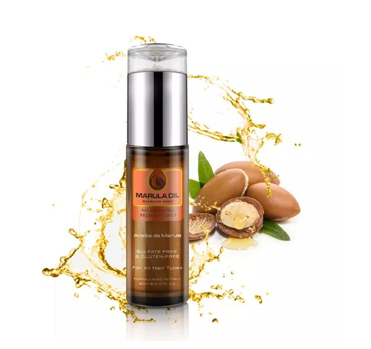 KizaiaCare Marula Oil Diamond Edge 100 Pure Natural Moisturizer Oil Facial Serum For AntiAging for Face Hair Skin Cold P