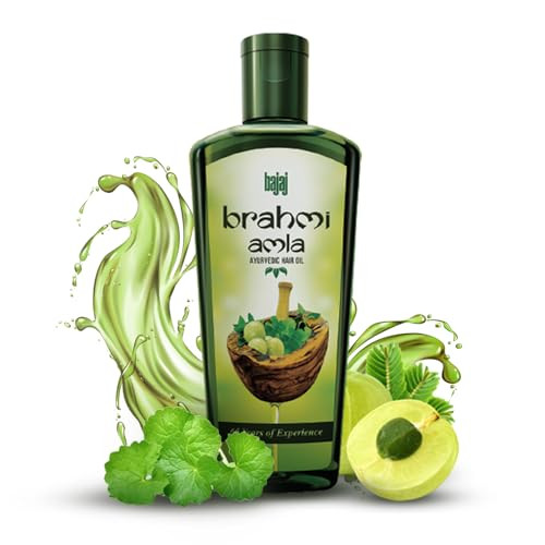 Bajaj Brahmi Amla Hair Oil Enriched with Ayurvedic Brahmi 400ml