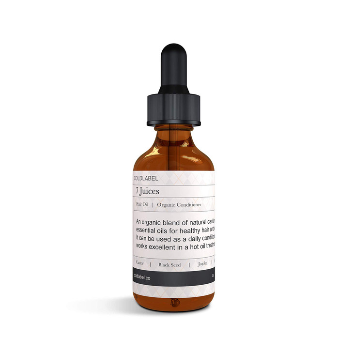 COLDLABEL Hair Oil 7juices 2oz