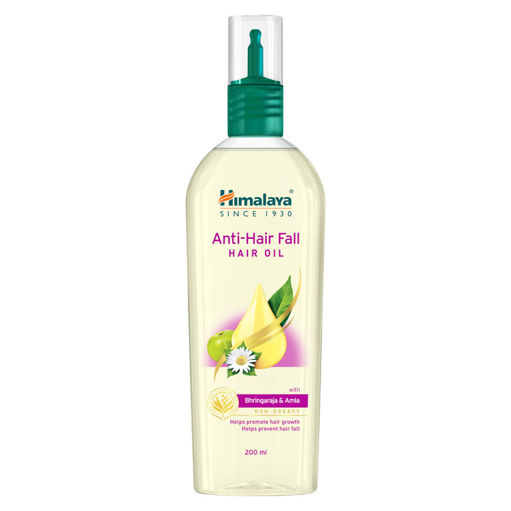 Himalaya AntiBreakage Hair Oil with Thistle and Amla for Damaged Hair and Split Ends 676 oz 200 ml 2 PACK