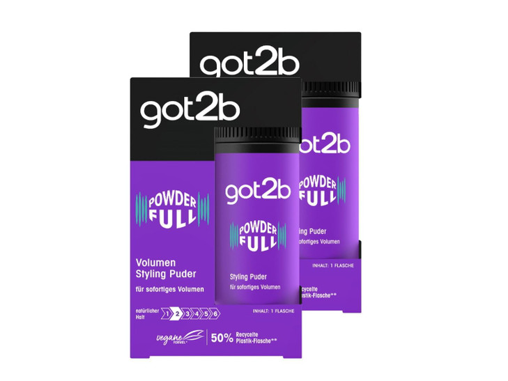Schwarzkopf got2b Powderful Vol Style Powder 10g 2x Pack
