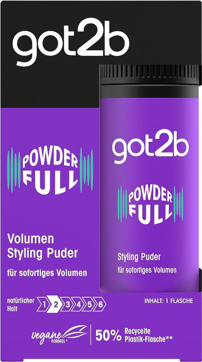 Schwarzkopf got2b Powderful Vol Style Powder 10g 2x Pack