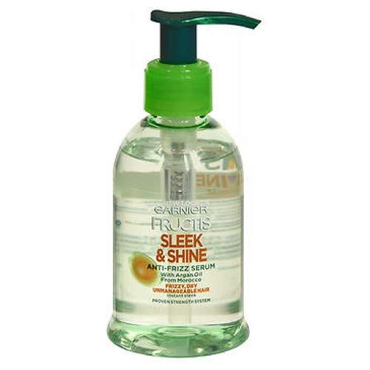 Garnier Fructis Serum AntiFrizz Sleek Shine 51 Ounce 150ml 2 Pack