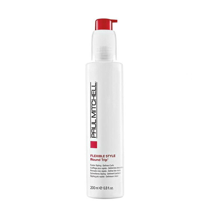 Paul Mitchell Round Trip Curl Defining Serum Reduces Drying Time For Faster Styling For Wavy Curly Hair 68 fl Oz