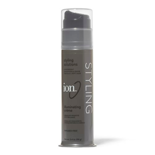 ion Illuminating Creme Lightweight Styling AntiFrizz Detangling Paraben free