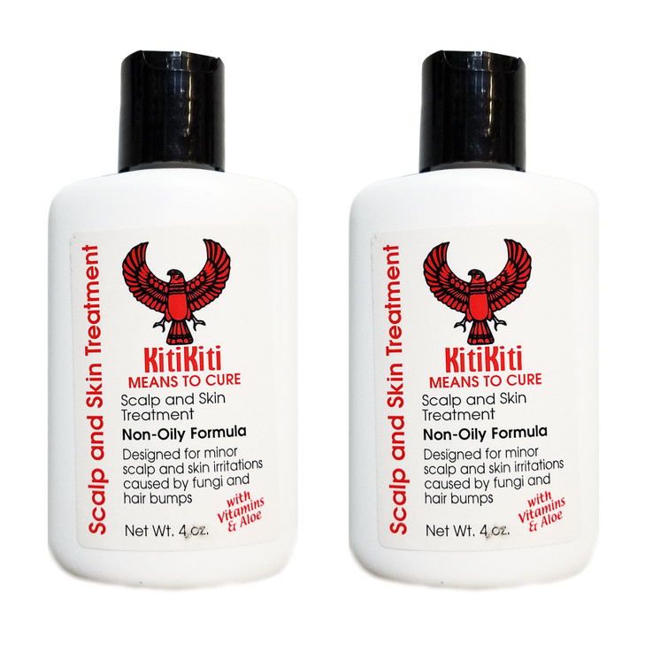 Kitikiti Scalp Skin Treatment NonOily 4 oz Pack of 2