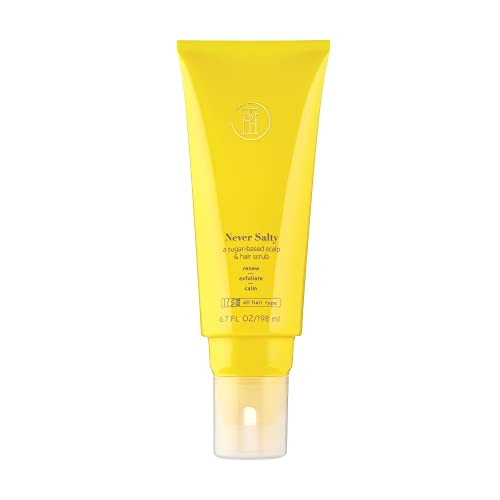TPH BY TARAJI Never Salty Exfoliating Sugar Scalp Detox Hair Scrub with Sugar Crystals Apple Cider Vinegar Coconut Peppe