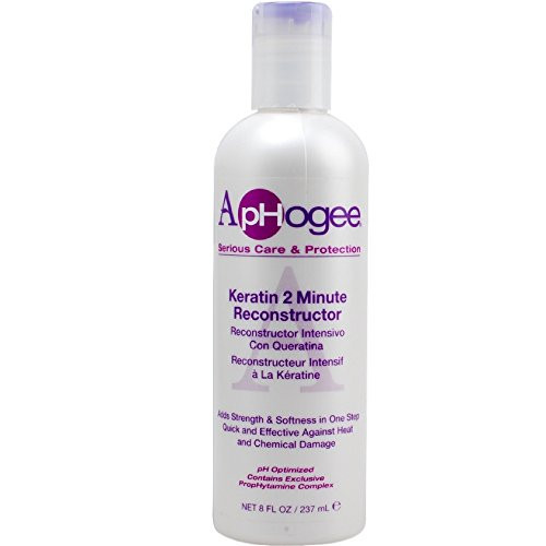 Aphogee Keratin 2 Minute Reconstructor 8 oz Pack of 2