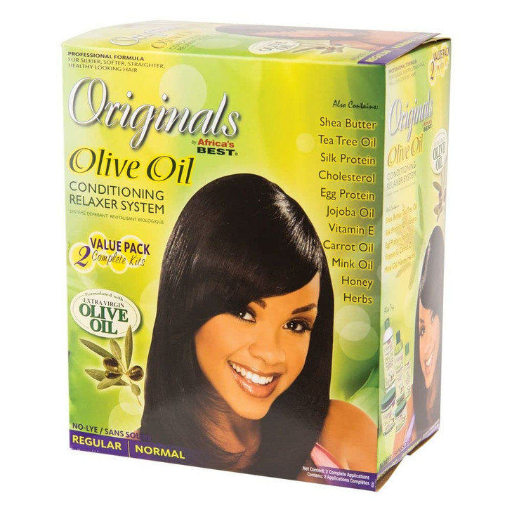 Africas Best Organics Olive Organics Olive Oil Twin KitYellow2PackFB38493