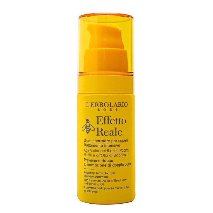 LErbolario Effetto Reale Repair Serum Hair Serum for Thinning Hair Reduces Split Ends and Provides Essential Nutrients t