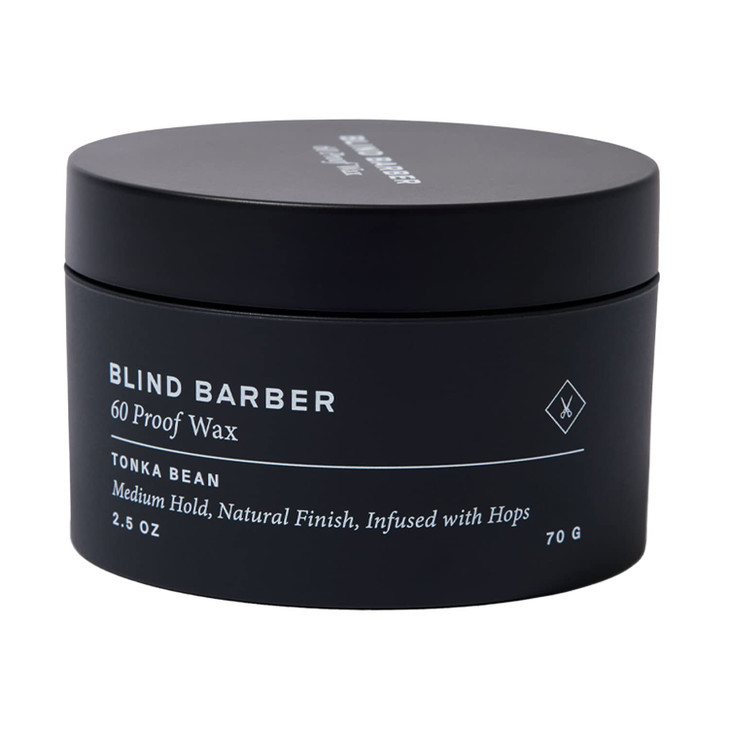 Blind Barber 60 Proof Hair Wax for Men WaterBased Wax for Hair Styling Medium Workable Hold Shine Made with Volumizing H