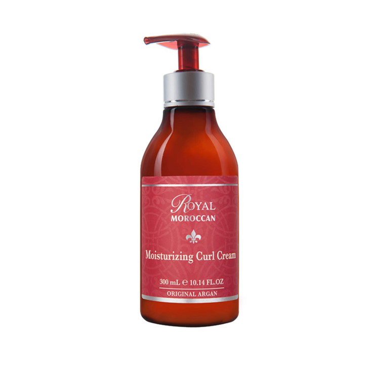 Royal Moroccan Curl Cream for Frizzy Hair Control and Color Treated Hair 300 ml 1014 oz Moisturizing Curl Defining Condi