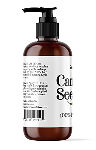 Organic Camellia Seed Oil Imported From Japan 8oz Bottle 100 Pure 100 Organic For Hair Skin Use Japanese Beauty Oil Came