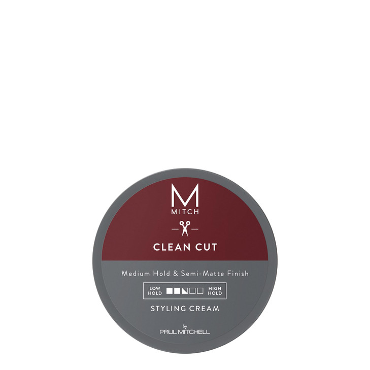 MITCH by Paul Mitchell Clean Cut Styling Cream for Men Medium Hold SemiMatte Finish For All Hair Types Short to Medium H