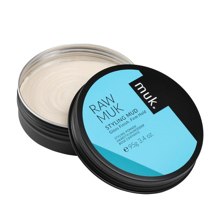 MUK Haircare Raw Firm Hold Styling Mud High Gloss Mud 34oz