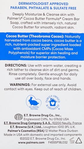 Palmer's Cocoa Butter Formula Daily Skin Therapy Soap 4.7 oz