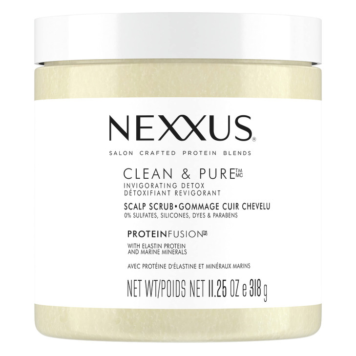 Nexxus SulfateFree Scalp Scrub Hair Treatment Exfoliating and Nourishing Detox Hair Care 1125 oz