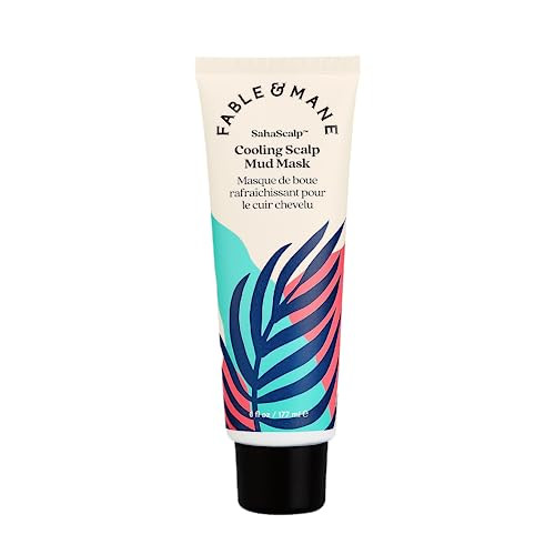 Fable Mane Cooling Scalp Mud Mask Soothes Itchiness and irritation Treatment to Purify the Scalp with Ayurvedic Neem