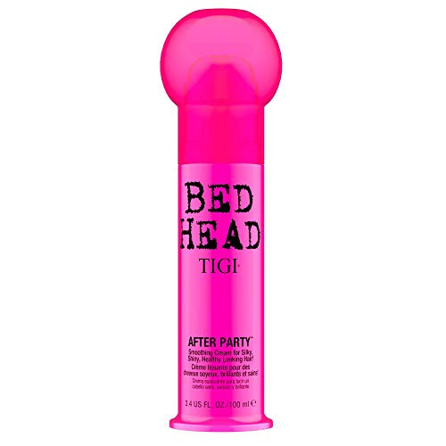 TIGI Bed Head After Party Super Smoothing Cream Anti Frizz Hair Styling Product Humidity Protection for Frizzy Dull or C